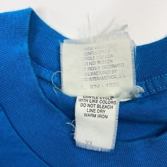 Vintage Commodore Cruise Line Cotton Tshirt Size XL - Picture 4 of 6